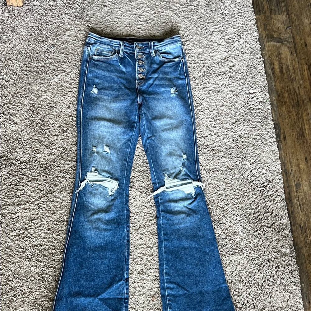 Flying Monkey Flare jeans 28X 36